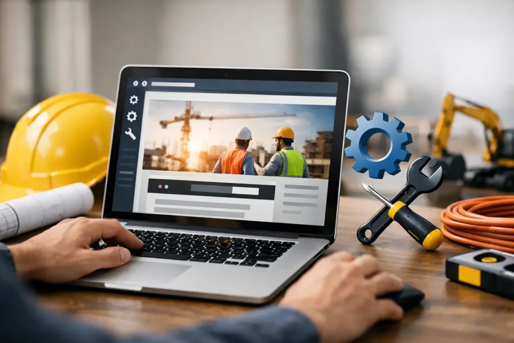WordPress Maintenance for Construction Websites